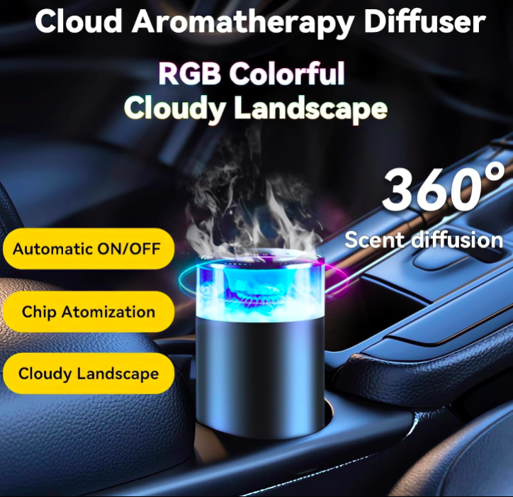 LED Cloud Mist Aromatherapy Diffuser