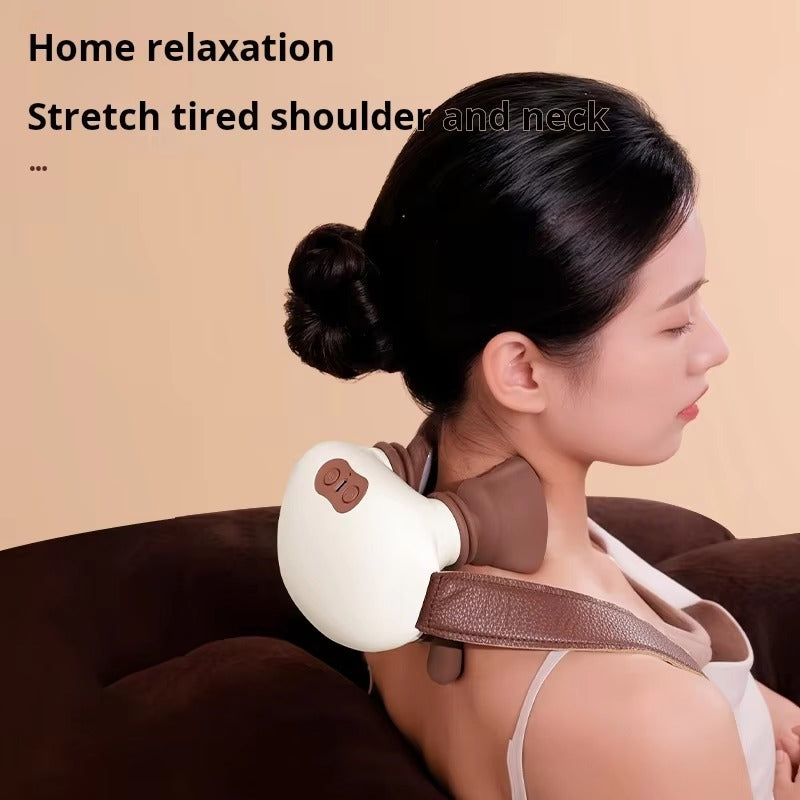 Hand-Grip Deep Tissue Neck Massager – Relieves Pain, Muscle Stiffness & Fatigue