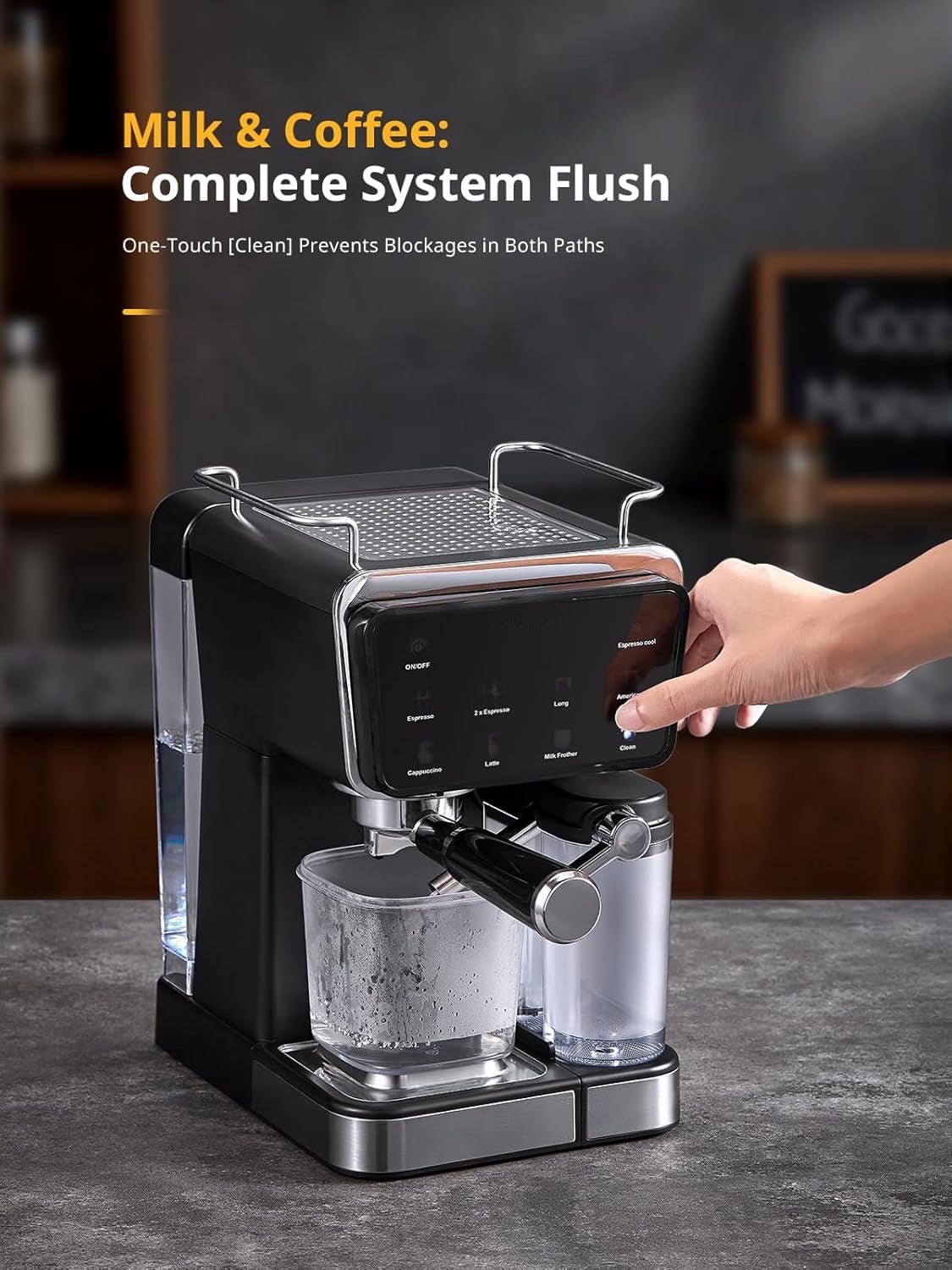Bosstech - 5-in-1 Espresso Coffee Maker © Ⓢ